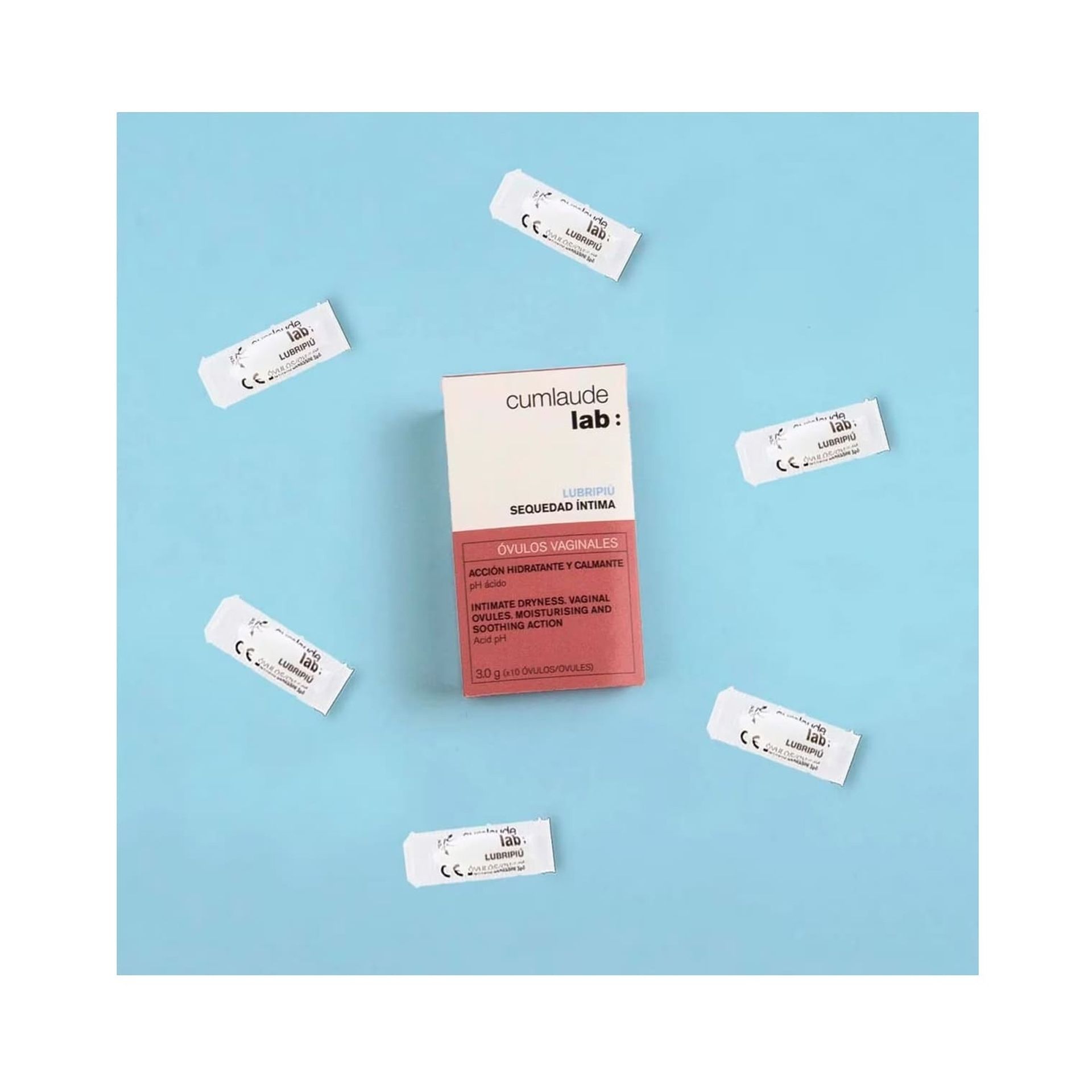 Cumlaude Lubripiù Óvulos Vaginais X10 + Oferta Creme Íntimo 30 ml