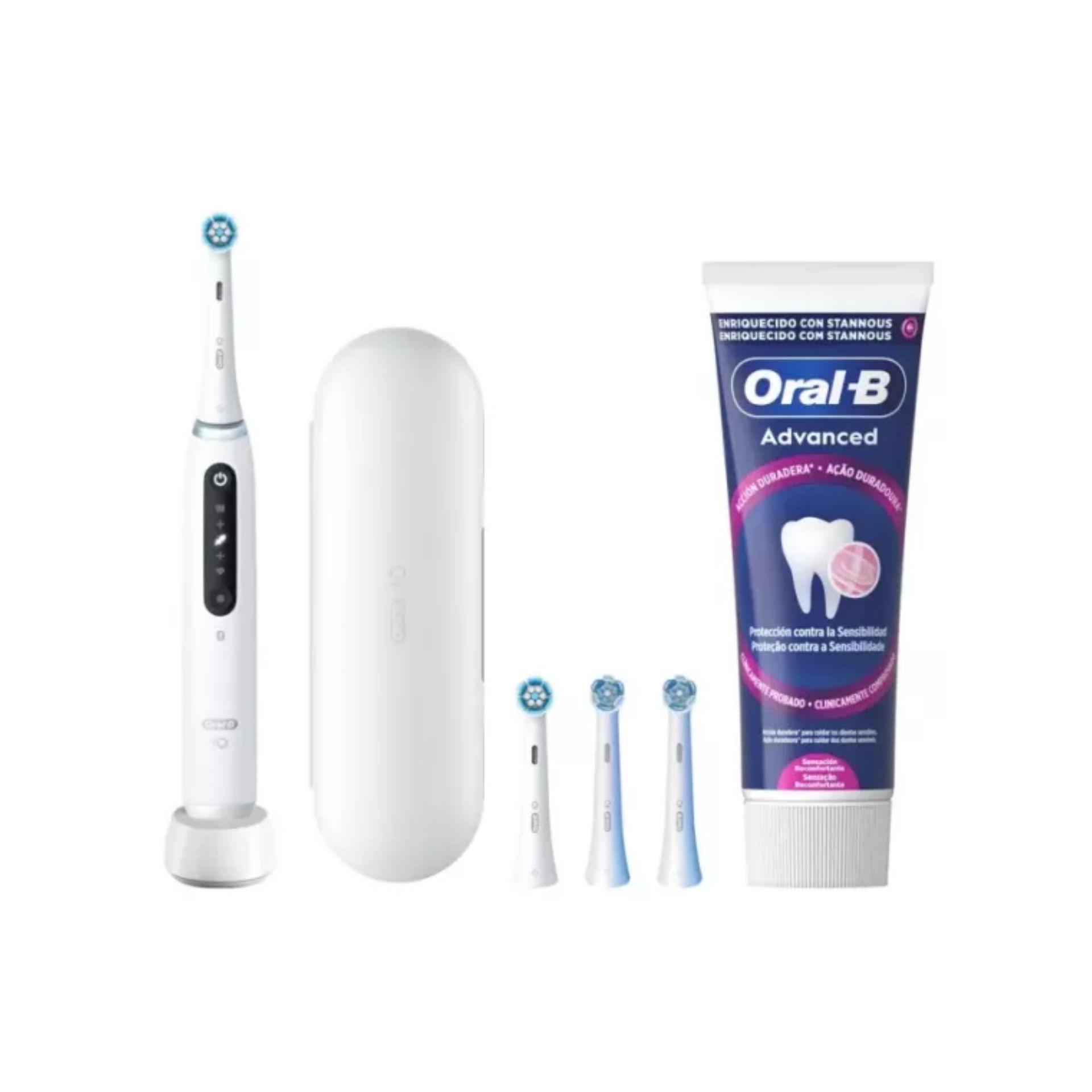 Oral-B iO5 Escova de Dentes Elétrica + Oferta Recargas X2 + Pasta Dentífrica