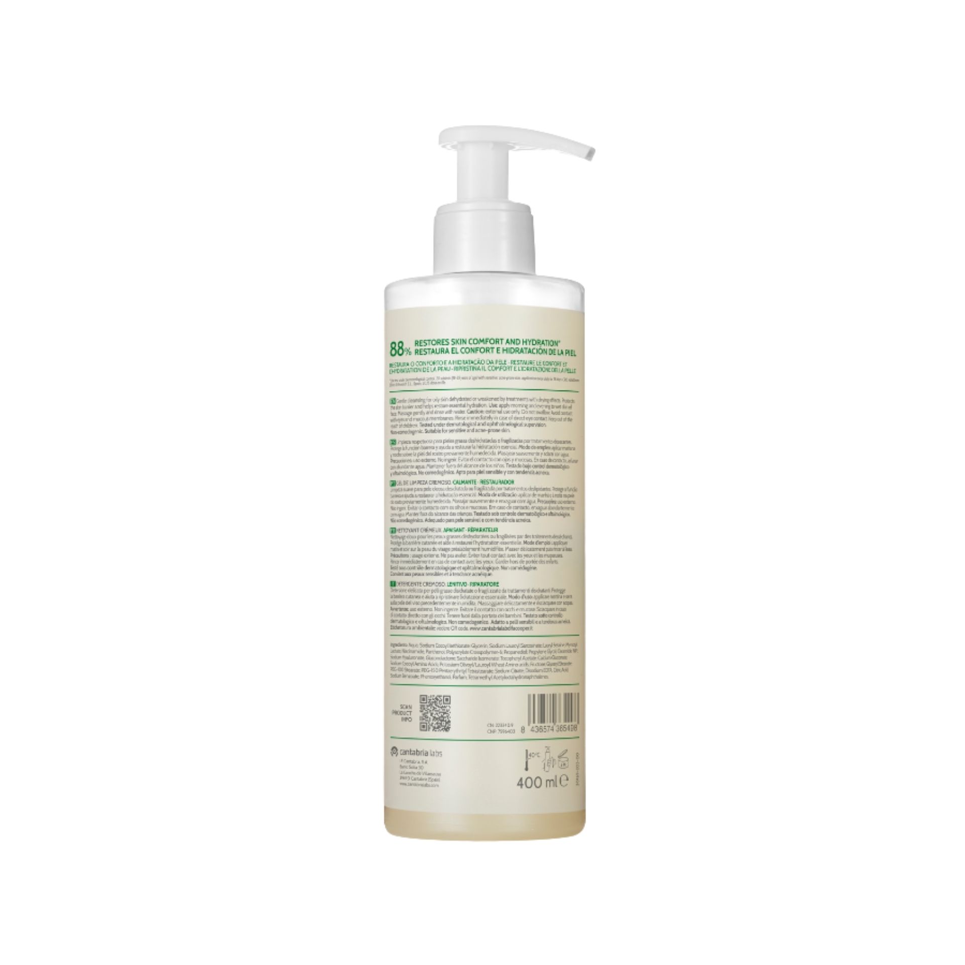 Biretix Isorepair Gel de Limpeza Cremoso 400 ml