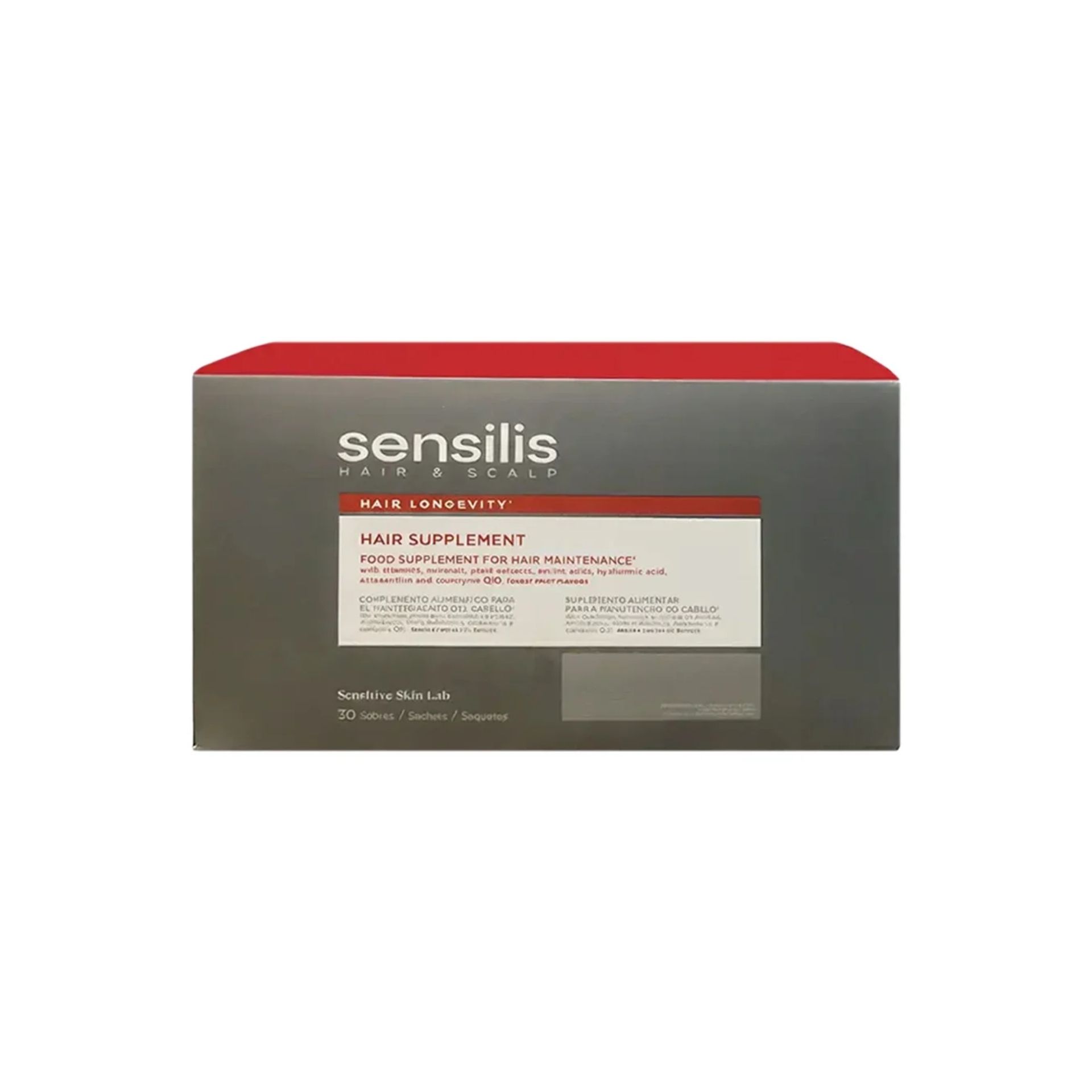 Sensilis Hair and Scalp Longevidade Capilar 30 Saquetas