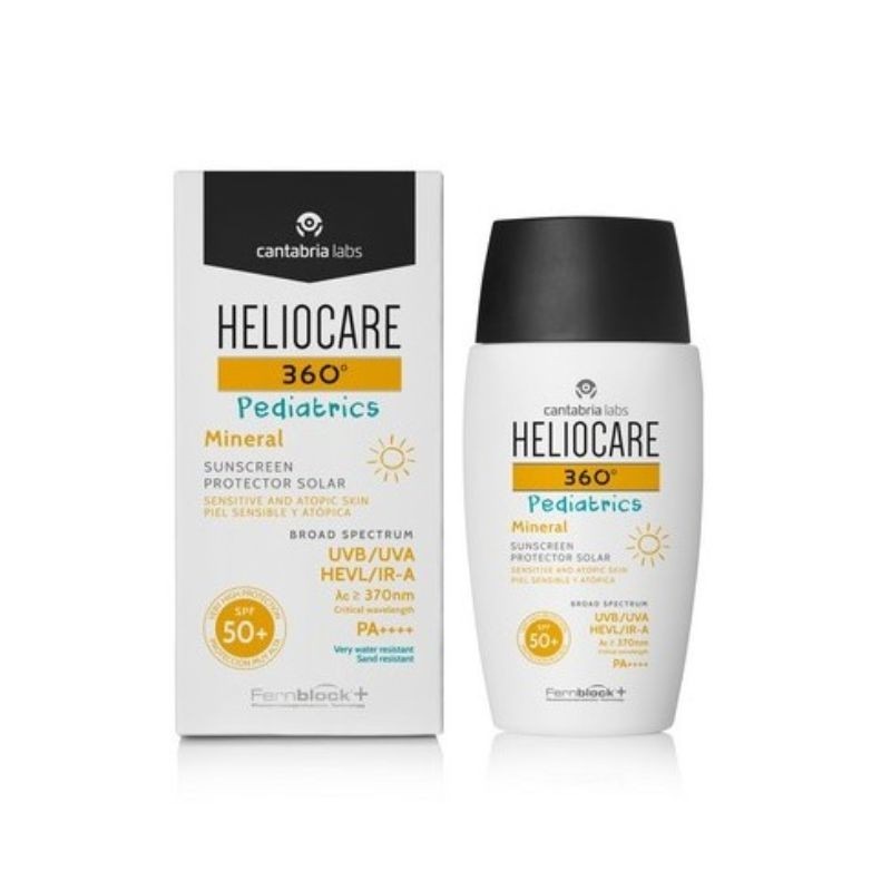 Heliocare 360º Pedriatics Mineral Pele Sensível Atópica SPF50+ 50ml