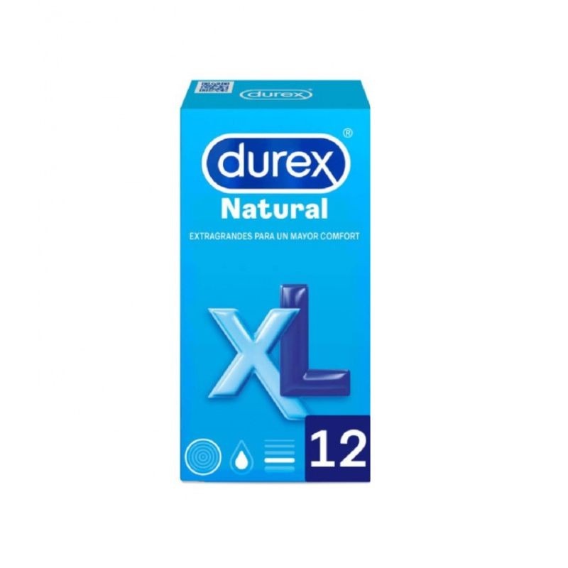 Durex Natural XL 12 Preservativos