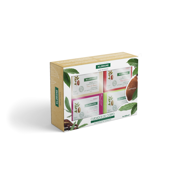 Klorane Pack Sabonetes Corpo 4x100g