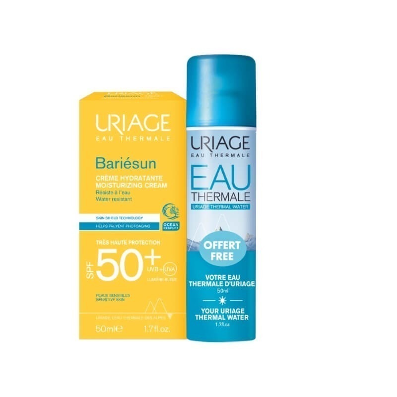 Uriage Bariésun Creme SPF50+ 50ml + Água Termal 50ml