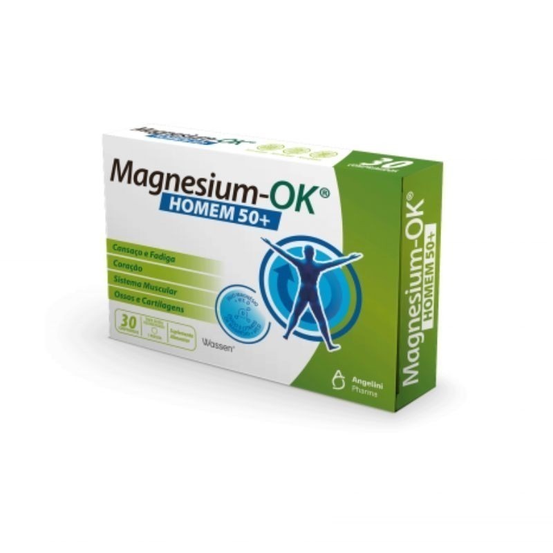 Magnesium OK Homem 50+ 30 comprimidos Magnesium OK Homem 50+ 30 comprimidos