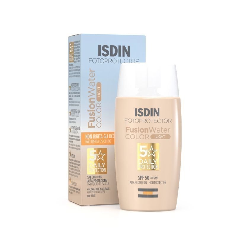 Isdin Fotoprotector Fusion Water Color Light SPF50+ 50ml Isdin Fotoprotector Fusion Water Color Light SPF50+ 50ml