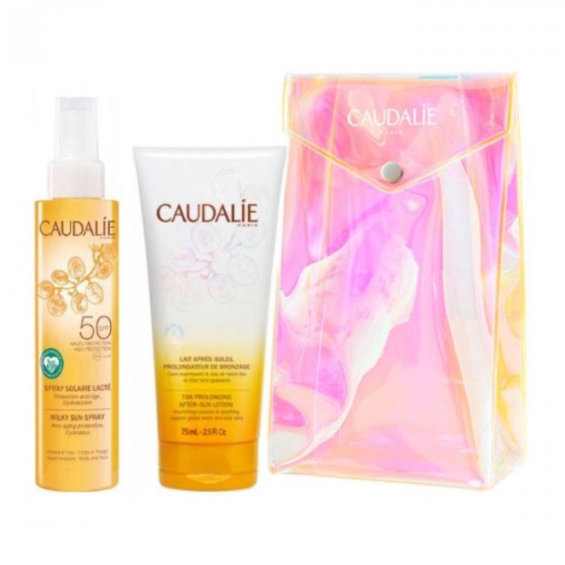 Caudalie Duo Solar Leite Pós Solar 75ml & Spray Solar SPF50 75ml