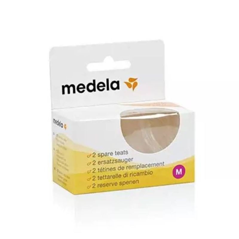 Medela Tetina Silicone Fluxo Médio 2 unidades