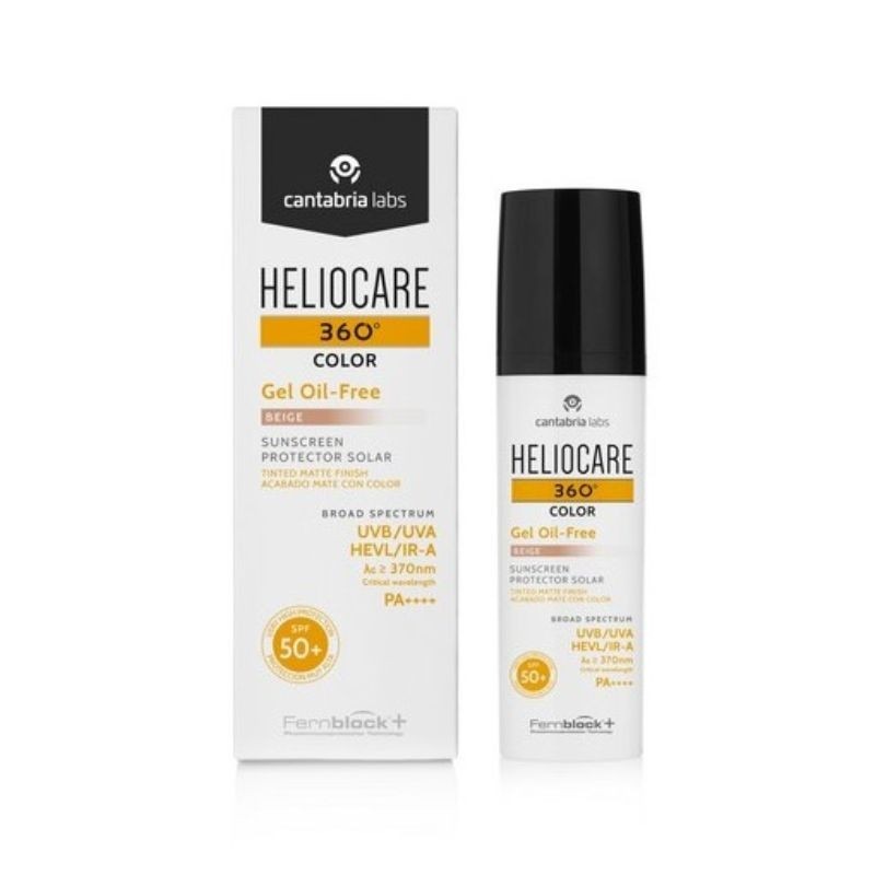 Heliocare 360º Gel Oil Free Tom Beige SPF50+ 50ml