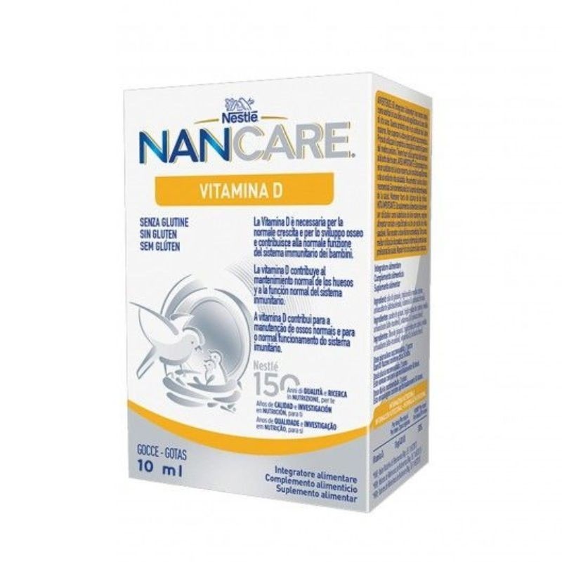 Nestlé Nancare Vitamina D Gotas 10ml Nestlé Nancare Vitamina D Gotas 10ml