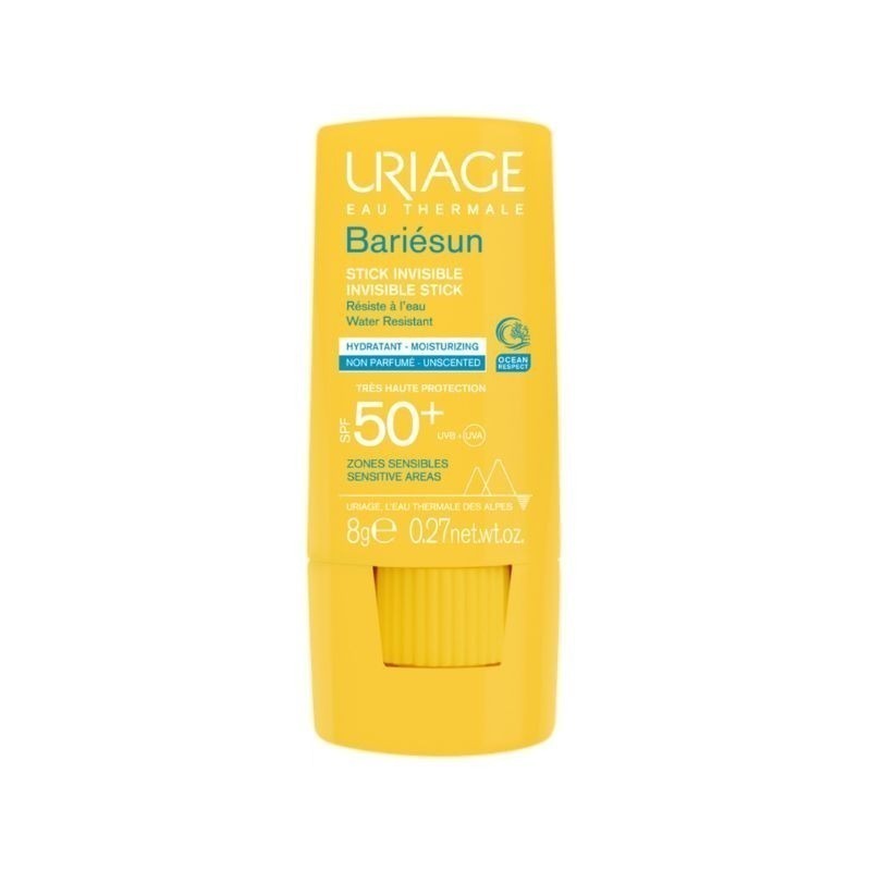 Uriage Bariésun Protetor Solar Stick Invisível SPF50+ 8g