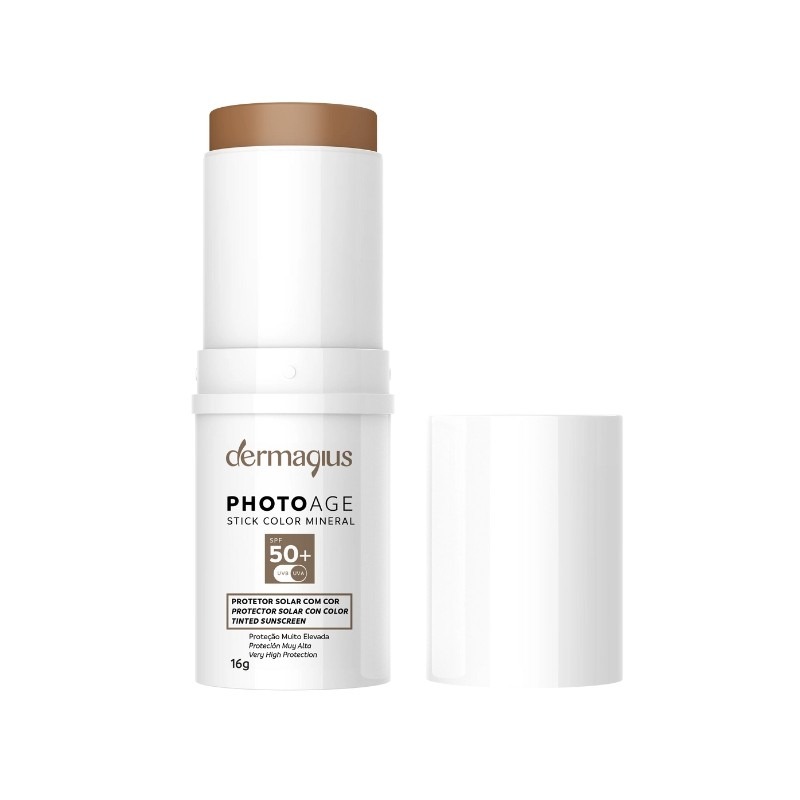Dermagius Photoage Stick Color Mineral  FPS 50+ Médio 16g