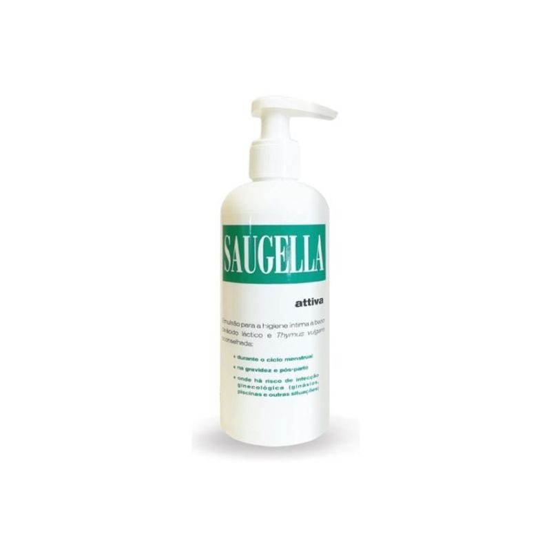 Saugella Attiva Solução Lavagem com doseador 250ml