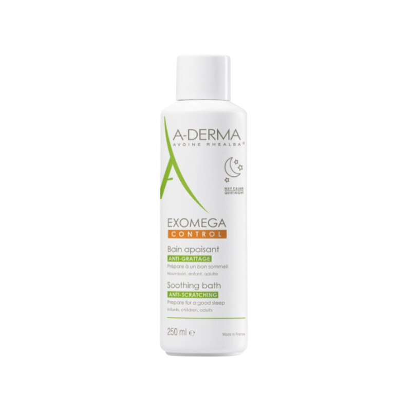 A-derma Exomega Control Banho Emoliente Pele Seca 250ml