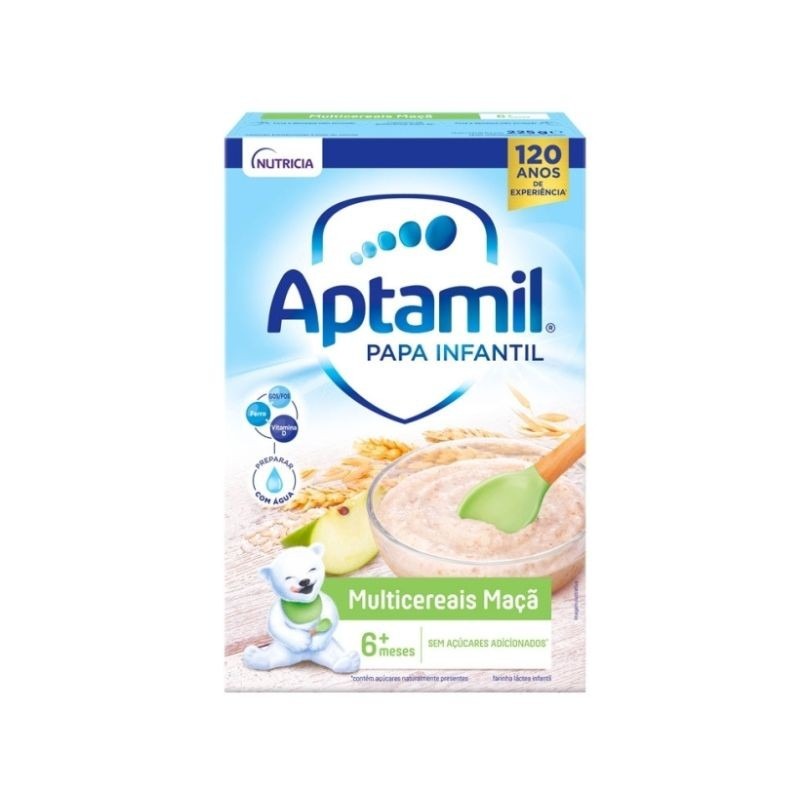 Aptamil Papa Infantil Multicereais Maça 225g