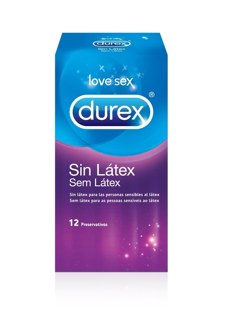 Durex Sem Látex 12 Preservativos