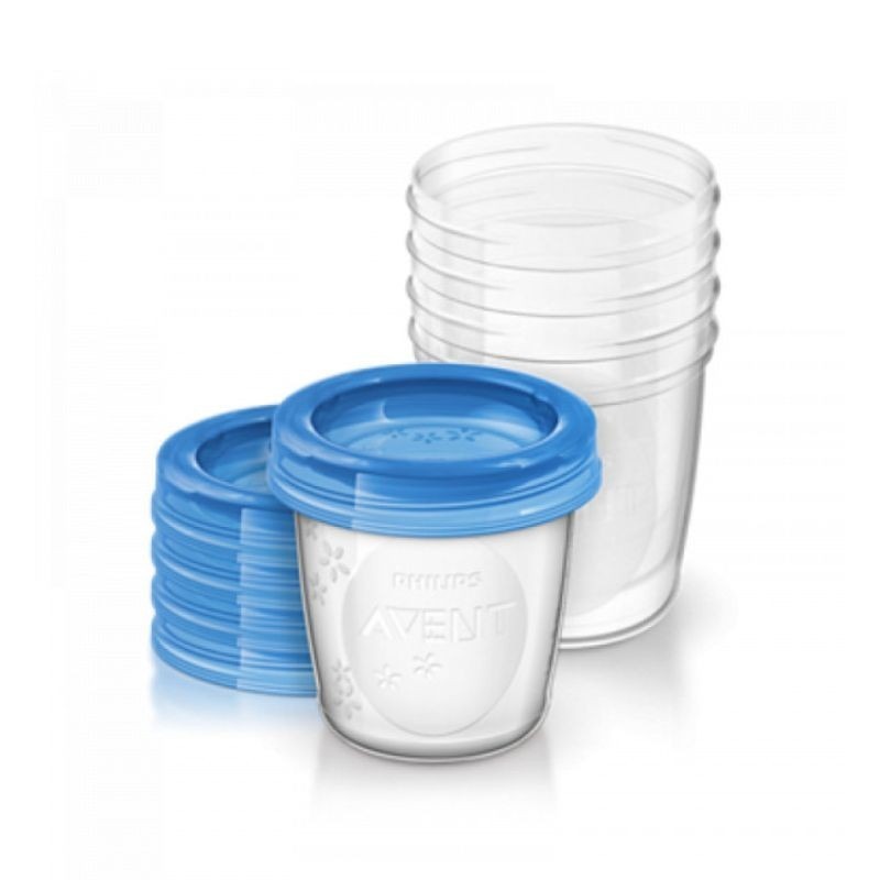 Philips Avent Recipientes Para Leite Materno 180ml 5 unidades
