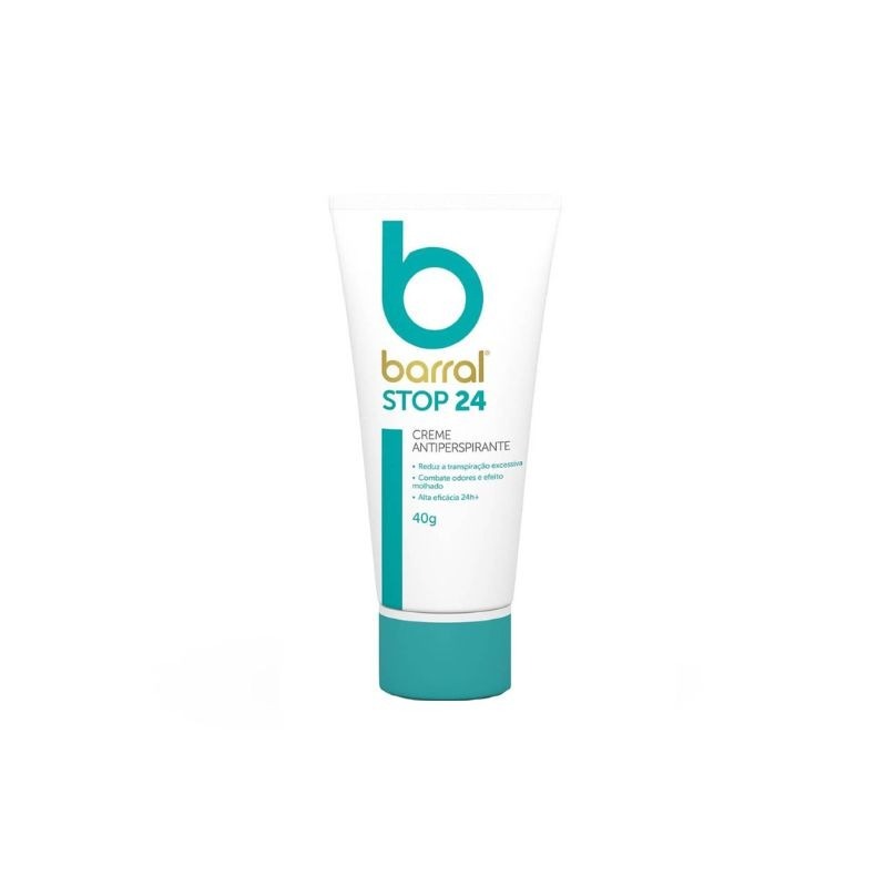 Barral Stop 24 Creme Antitranspirante 40ml