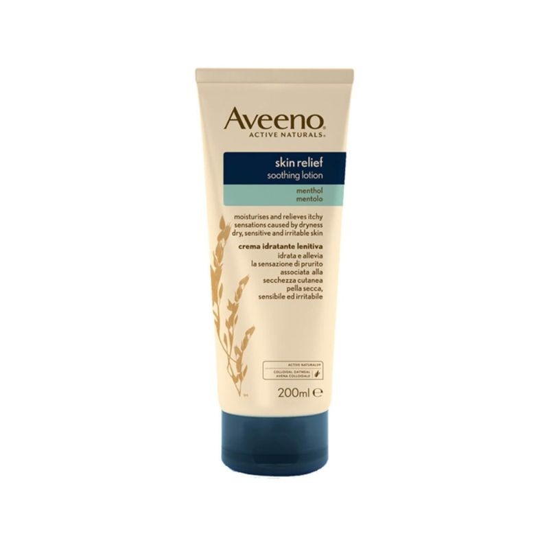 Aveeno Creme Hidratante Lenitivo Mentol 200ml