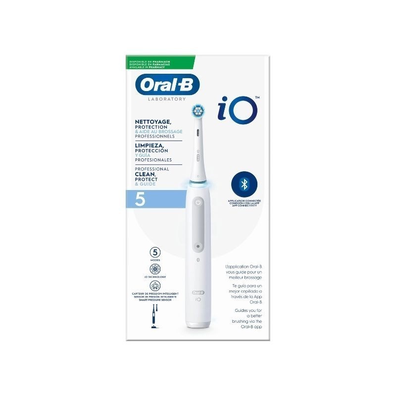 Oral-B iO 5 Escova de Dentes Elétrica Oferta 2 Recargas