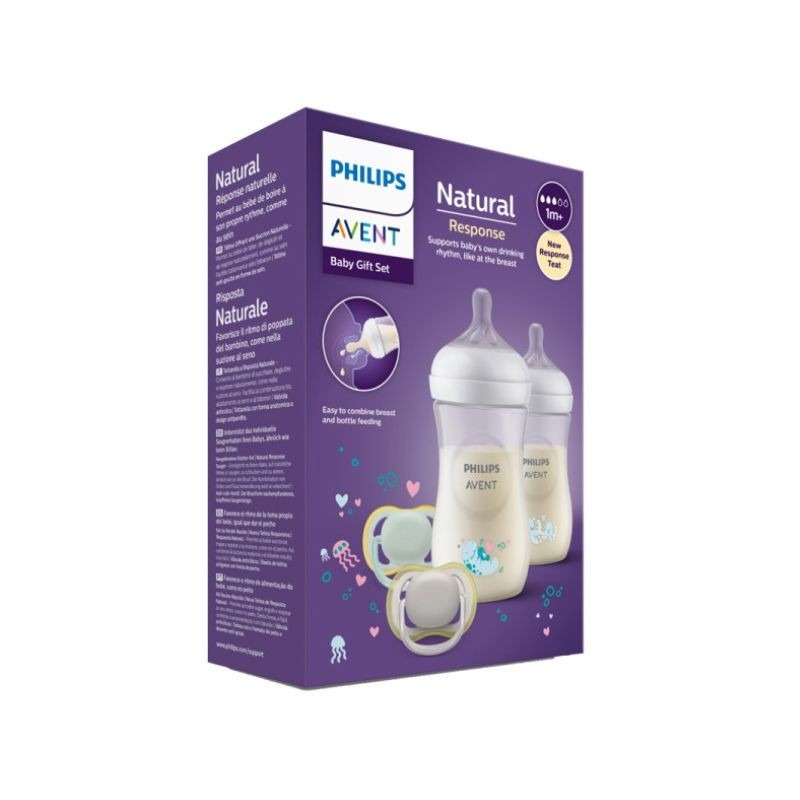 Philips Avent Conj Bib Nat Resp Deco