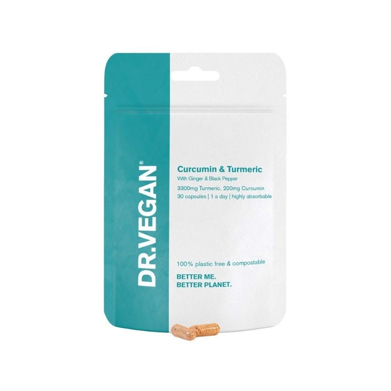 Dr.Vegan Curcumin/Turmeric Caps X30