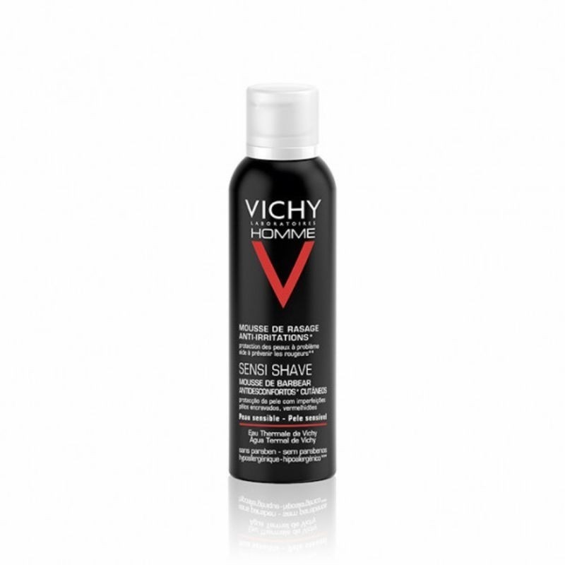 Vichy Homme Espuma de Barbear Anti-Irritações 200ml