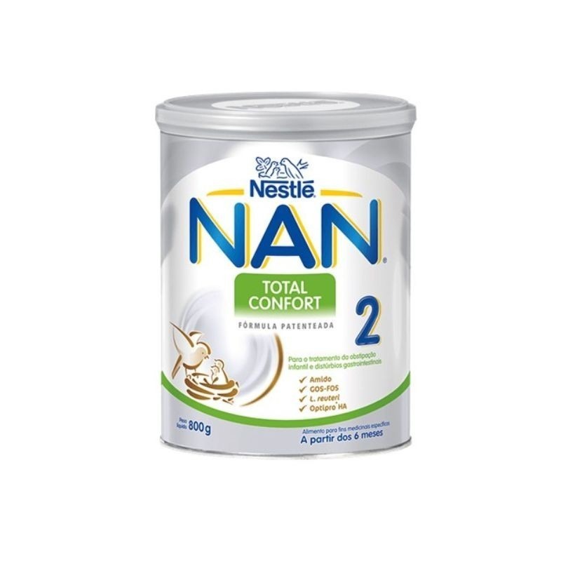 Nestlé NAN Total Confort 2 Leite de Transição 800g