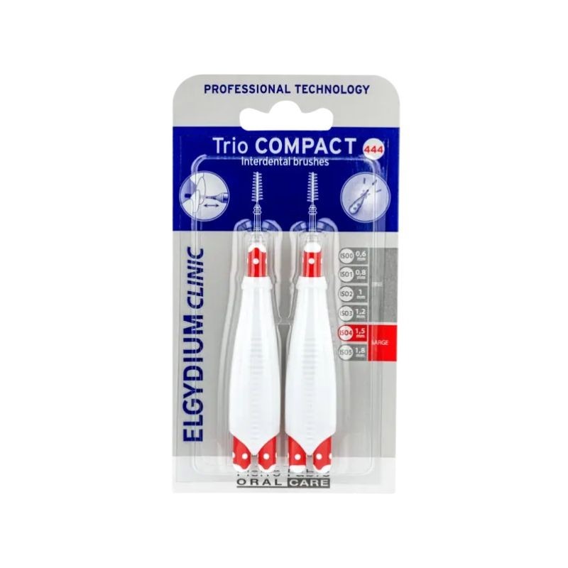 Elgydium Clinic Trio Compact Escovilhão Largos 2 unidades