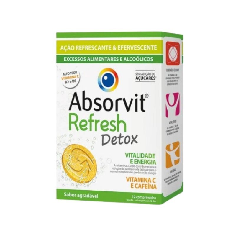 Absorvit Refresh Detox 12 comprimidos Absorvit Refresh Detox 12 comprimidos