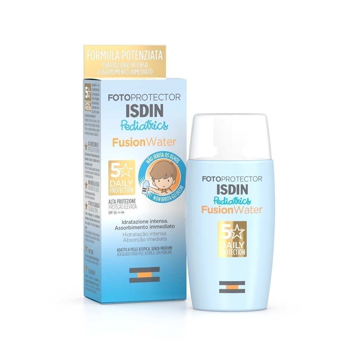 Isdin Fotoprotector Pediatrics Fusion Water SPF50 50ml