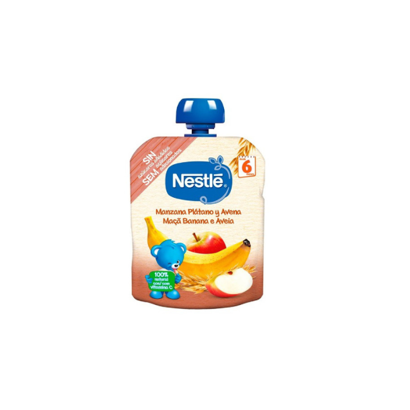 Nestlé NaturNes Maçã Banana Aveia 90g