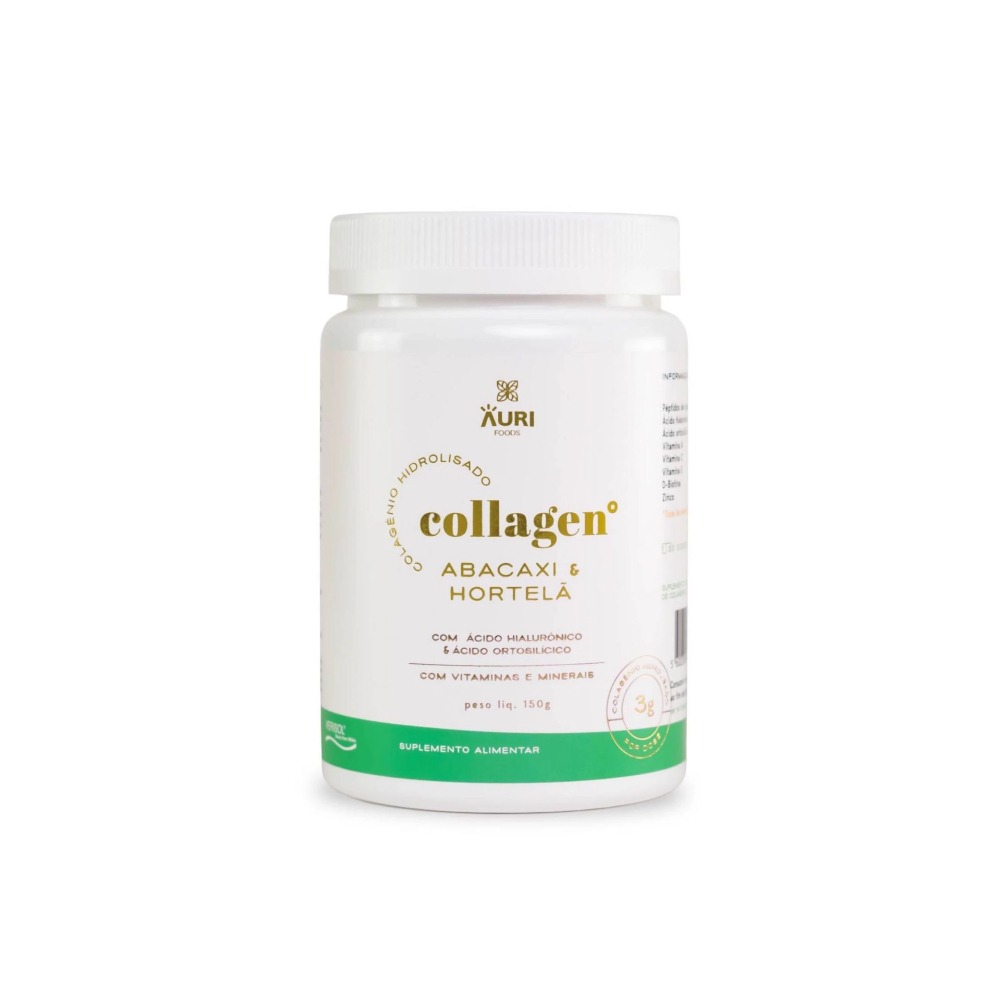 AuriFoods Colagénio Abacaxi & Hortelã Verisol - 150g
