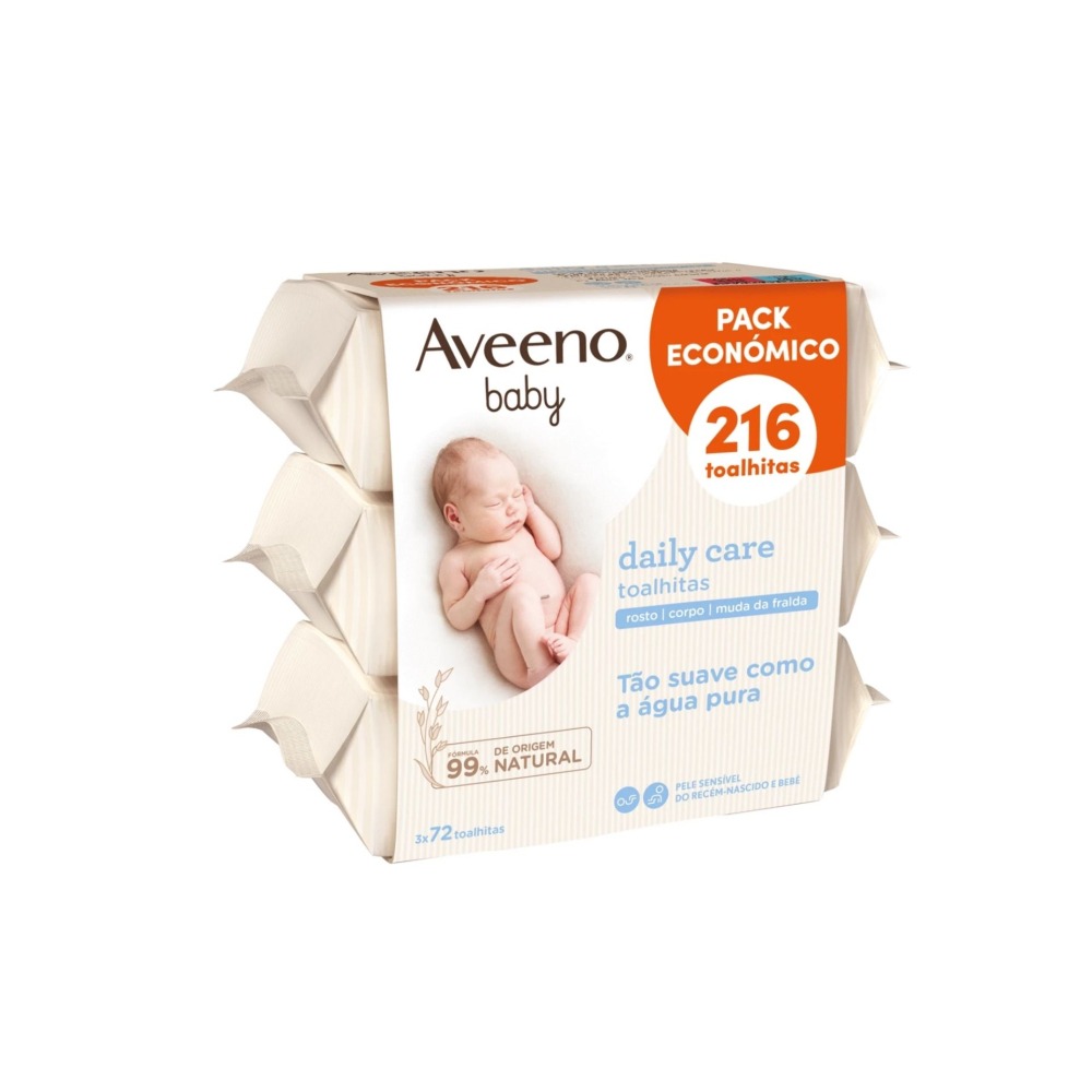 Aveeno Baby Toalh Limp X72 X3 Pack Econ Aveeno Baby Toalh Limp X72 X3 Pack Econ