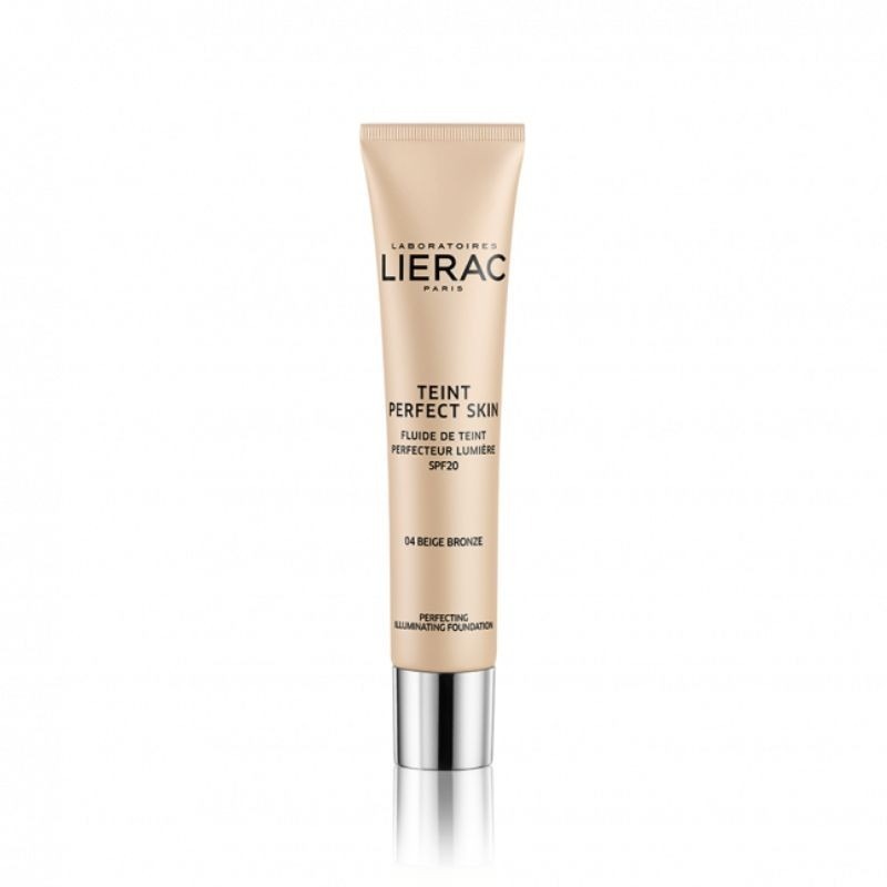 Lierac Teint Perfect Skin Base Fluida Aperfeiçoadora Iluminadora 04 Bege Bronze 30ml