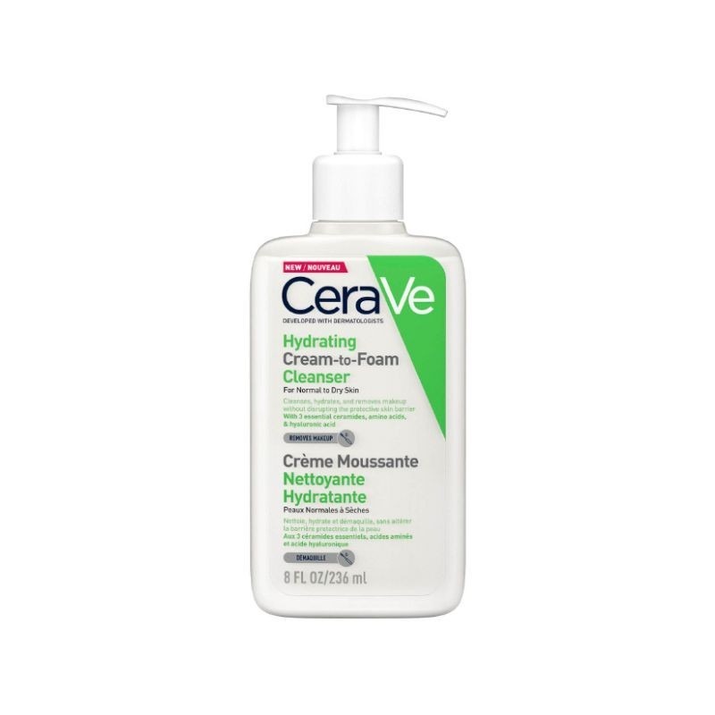 CeraVe Creme Espuma Hidratante de Limpeza 236ml
