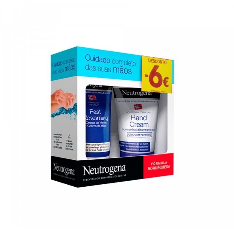 Neutrogena Pack Creme Textura Ligeira 75ml + Creme Concentrado 50ml