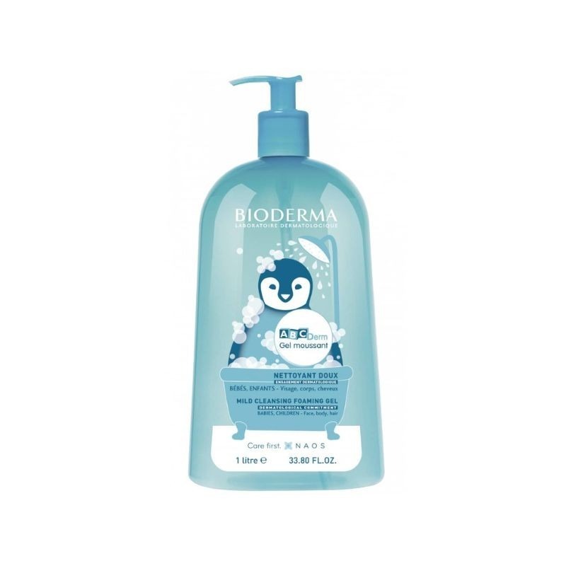 Bioderma ABCDerm Moussant Gel de Banho 1000ml