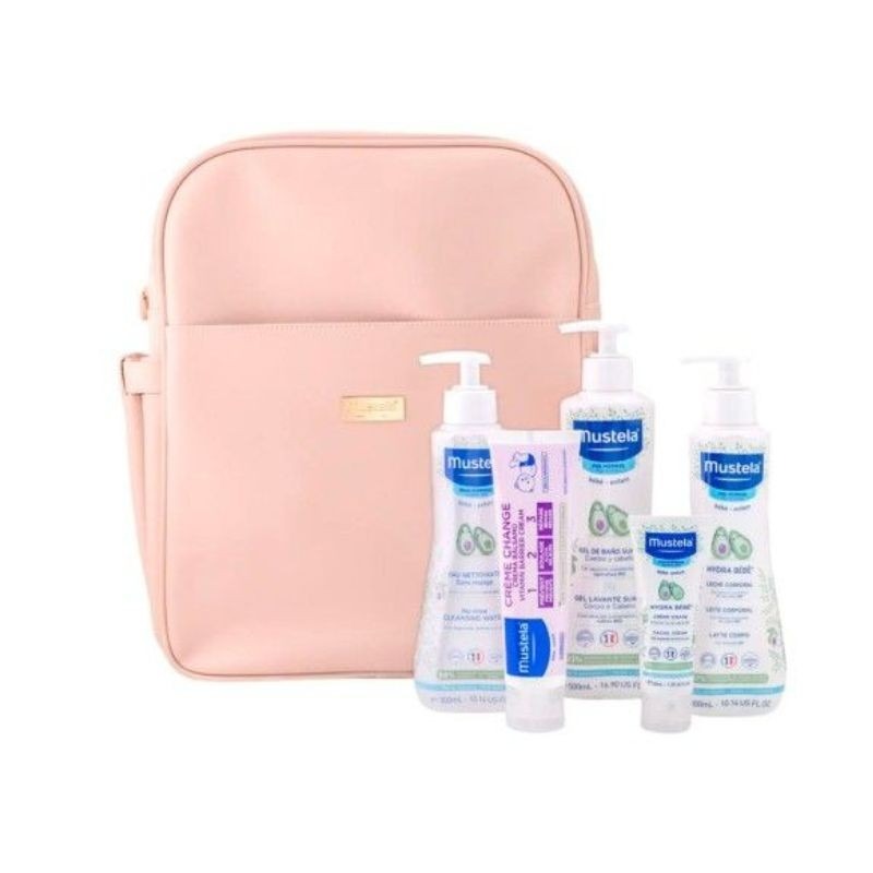 Mustela Bebé Mochila Maternidade Rosa