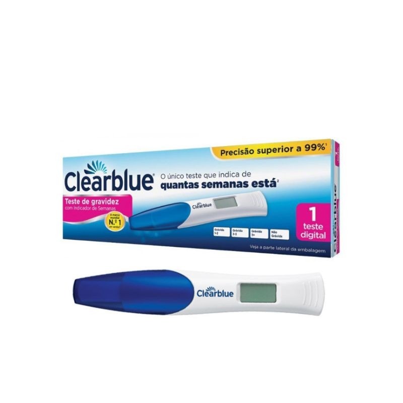 Clearblue Teste de Gravidez Indicador de Semanas 1 unidade