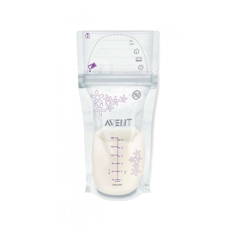 Philips Avent Bolsas de Armazenamento Leite 180ml 25 unidades Philips Avent Bolsas de Armazenamento Leite 180ml 25 unidades