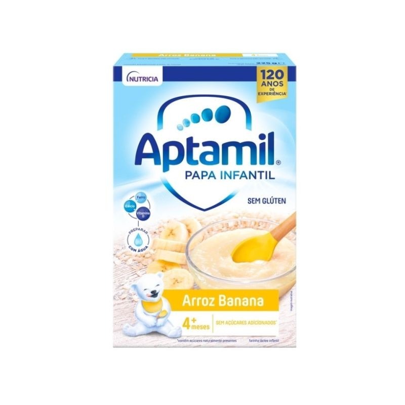 Aptamil Papa Infantil Arroz Banana 225g Aptamil Papa Infantil Arroz Banana 225g