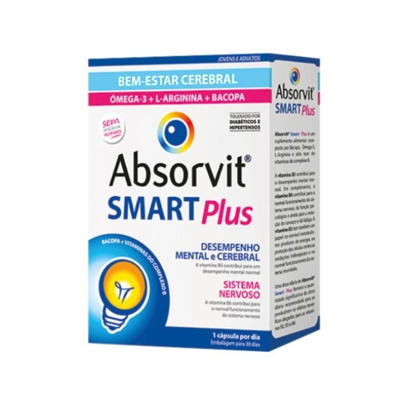 Absorvit Smart Plus 30 cápsulas Absorvit Smart Plus 30 cápsulas
