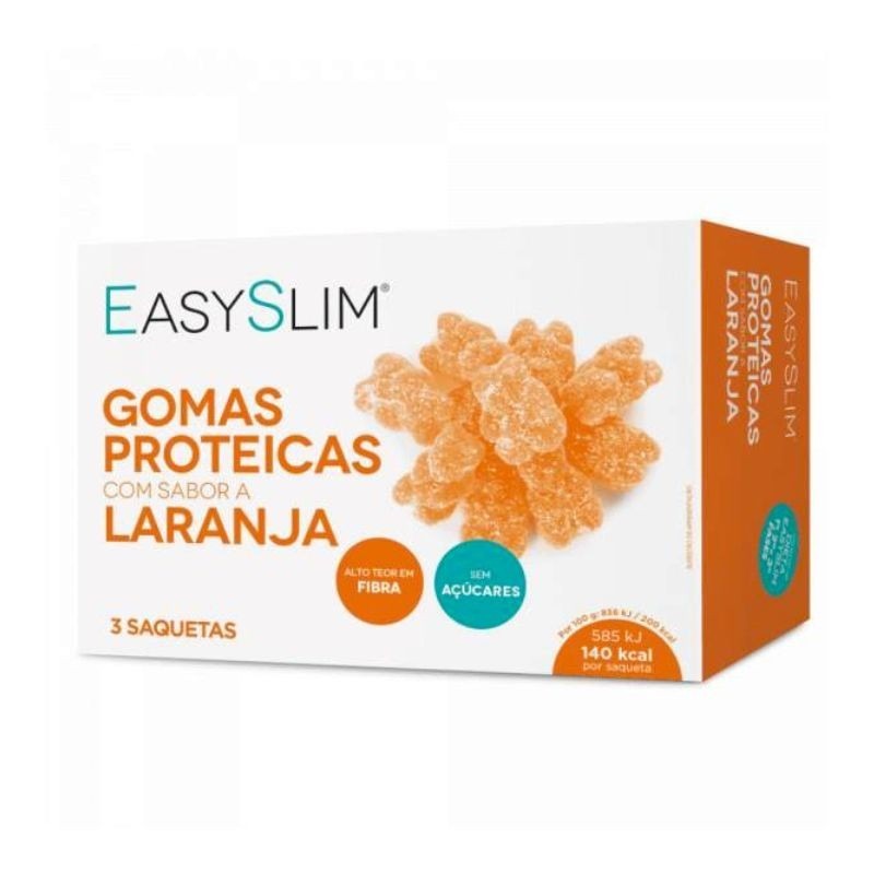 EasySlim Gomas Proteicas Laranja 3x70g