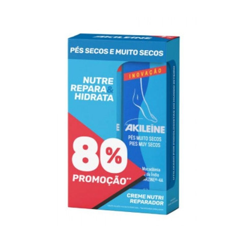 Akileine Creme Nutri Reparador 2x50ml