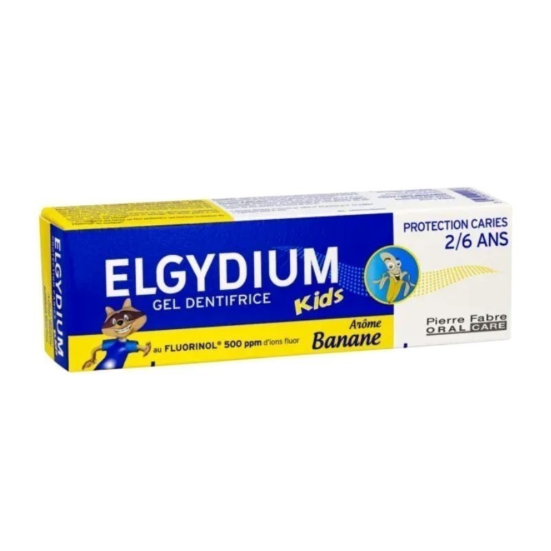 Elgydium Kids Pasta de Dentes Banana 2-6 anos 50ml