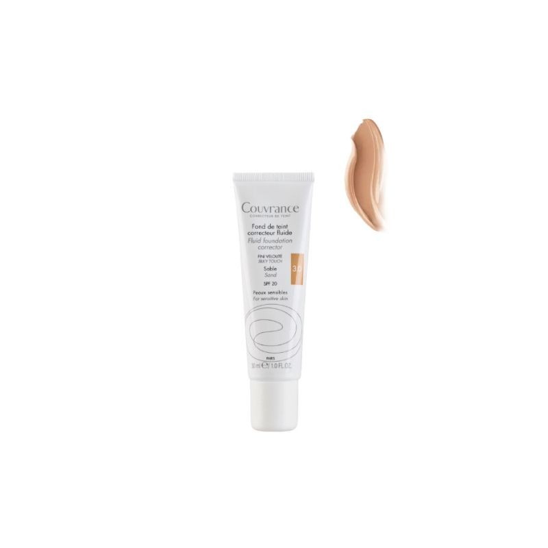 Avène Couvrance Base Fluída Tom 03 Areia 30ml