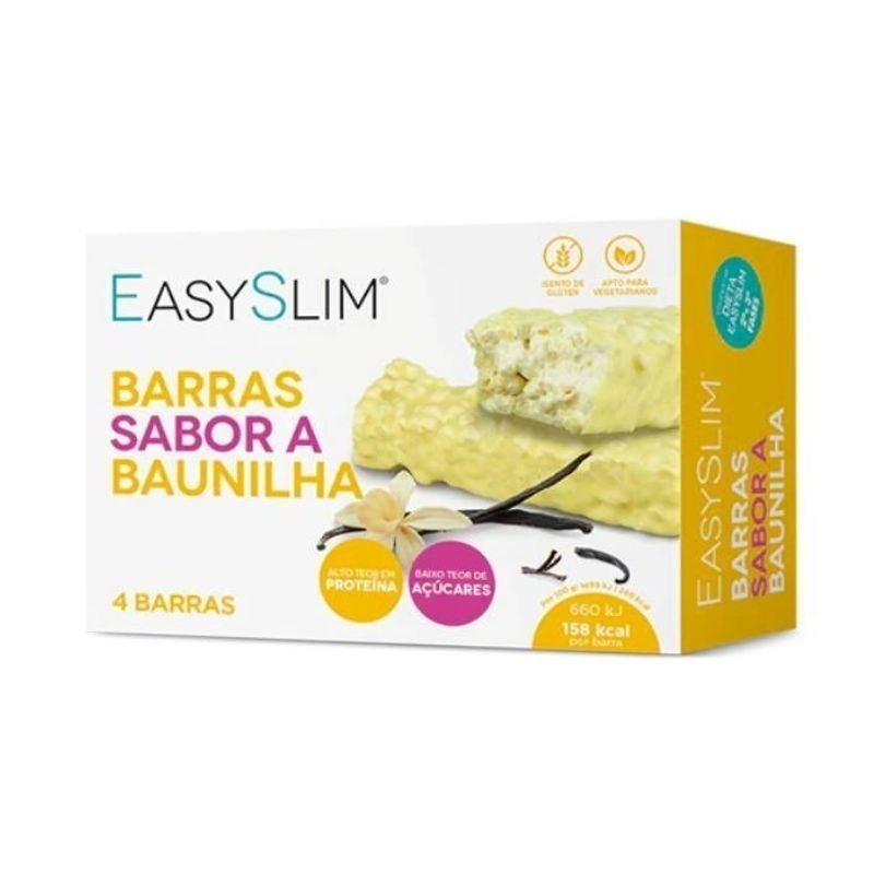 Easyslim Barra Baunilha 44G X4