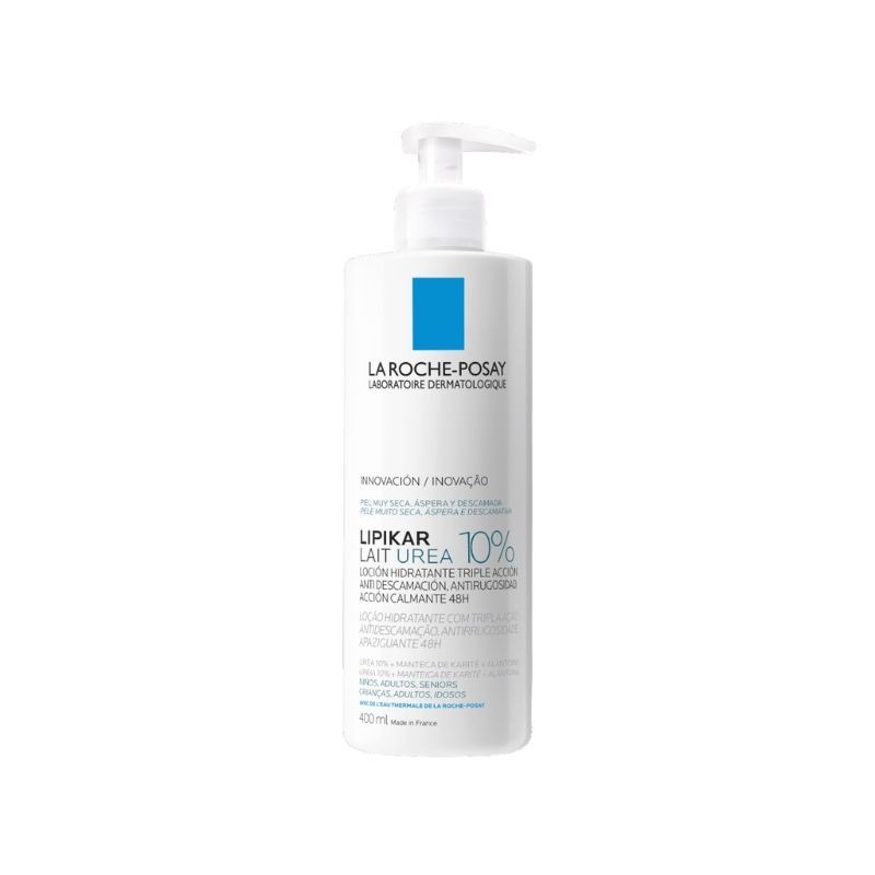 LRPosay Lipikar Leite Ureia 10% 400Ml