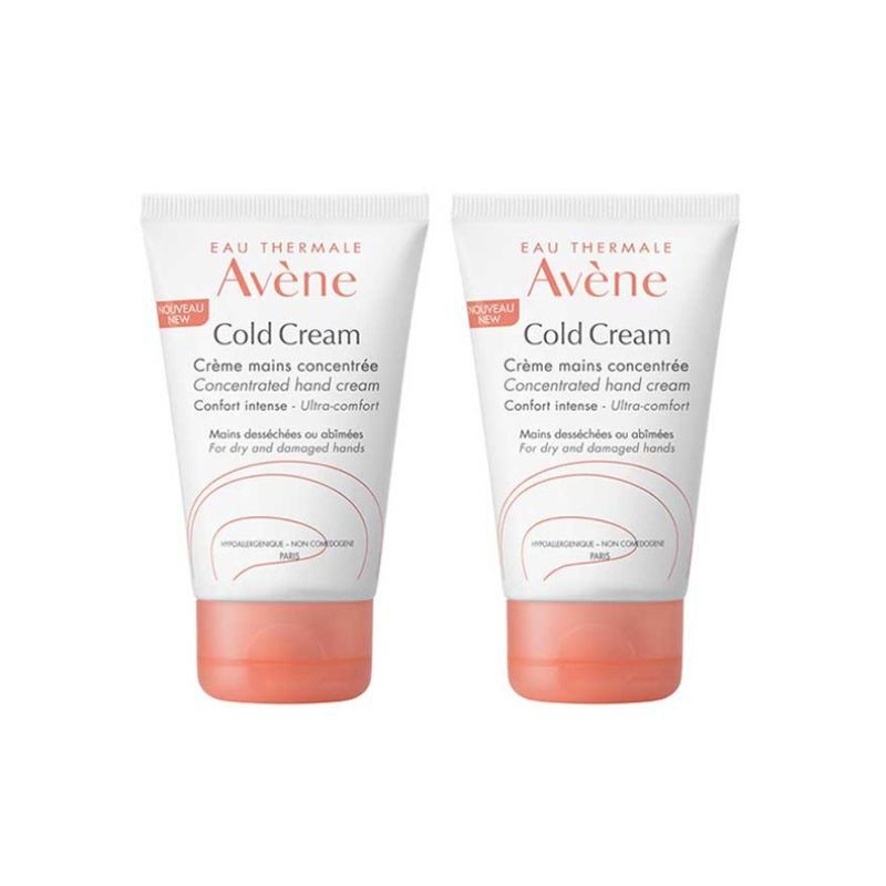 Avène Cold Cream Creme de Mãos 2x50ml Avène Cold Cream Creme de Mãos 2x50ml